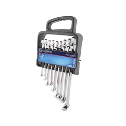 [TC0284] LLAVE COMBINADA 9 PIEZAS MILIMETRICA