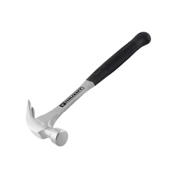 [TC0026] MARTILLO FORJADO UNA PIEZA UÑACURVA PULIDO 16OZ.