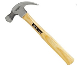[TC0017] MARTILLO UÑA CURVA SEMIPULIDO20OZ.