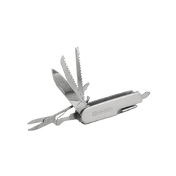 [TC0672] NAVAJA TIPO SUIZA 10 EN 1 ACERO INOXIDABLE
