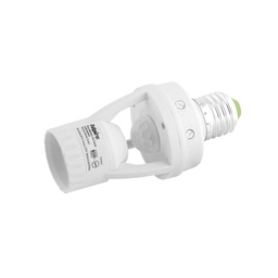 [FU0904] SOCKET SENSOR DE MOVIMIENTO P/AHORRADOR E INACDESCENTE