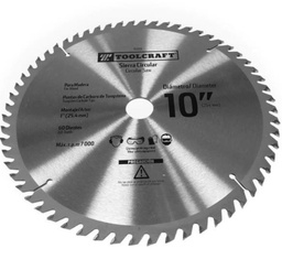 [TC2333] SIERRA CIRCULAR 10&quot; EJE 1&quot; CON60 DIENTES