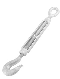 [TC2628 IN HOUSE ] TENSOR GANCHO-ARGOLLA 1" X 12"DE ACERO FORJADO