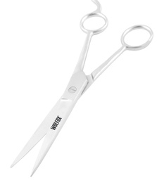 [WF0052] TIJERA PARA PELUQUERO CON GANCHO 7&quot; PULIDA