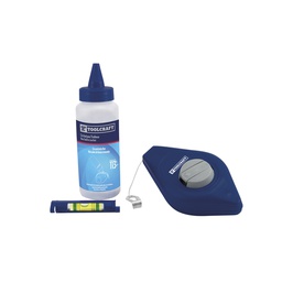 [TC0398] TIRALINEAS PLASTICO 50 PIES CON GIS Y NIVEL