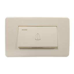 [8840421] APAGADOR PARA TIMBRE CON PLACA MARFIL 72 mm 10 A  250 V