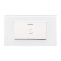 [8842420] APAGADOR PARA TIMBRE CON PLACA DE ACRILICO BLANCA 72MM