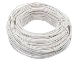 [1500084] CABLE  DE 100 MTS   AUTOMOTRIZ FLEXIBLE  8 BLANCO