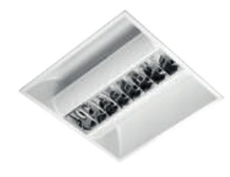 [A1M-4L13A41-F-B4-360] LUMINARIO TIPO SOFT-LIGHT DE EMPOTRAR FLUORESCENTE 4X9 W 120-277 V~ 60 Hz