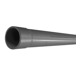 [TPC7633] TUBERIA DE PVC CEDULA 40 60mm 2 1/2&quot; GRIS