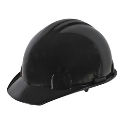 [ECO-2004NEK] CASCO TIPO CACHUCHA DIELECTRICO ECOFRIENDLY NEGRO SUSPENSION 6 PUNTOS PLASTICA, TIPO 1 CLAS E.