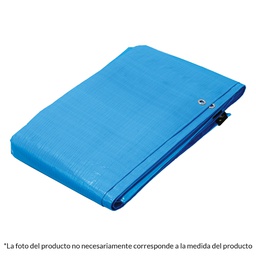[102571] Lona reforzada, 4 x 7 m, azul