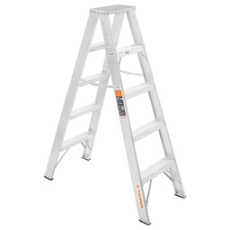 [10495] Escalera de tijera doble, tipo ll, 4 escalones, Truper