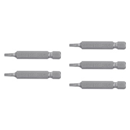 [12213] Estuche con 5 puntas torx T10 largo 2', Truper Expert