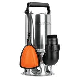 [12607] Bomba sumergible acero inoxidable, agua sucia, 1HP, Truper