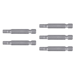 [12629] Estuche con 5 puntas hexagonales de 3/16mm largo 2', Expert