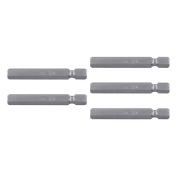 [12653] Estuche con 5 puntas hexagonales de 1/4mm largo 2', Expert