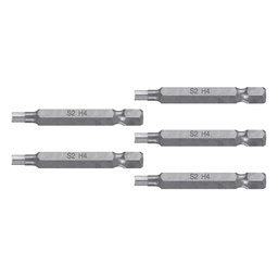 [12697] Estuche con 5 puntas hexagonales de 4 mm largo 2', Expert