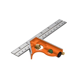 [14369] Escuadra 7' de combinacion con punzon para marcar, Truper