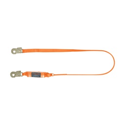 [14446] Linea de vida 1.8 m cinta poliester con absorbedor impacto