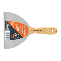 [14452] Espatula flexible 6' con mango de madera, Truper