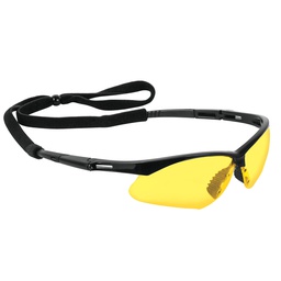 [15174] Lentes seguridad ambar antiempaño c/cordon ajustable, Sport