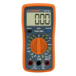 [100360] Multimetro digital profesional, Truper