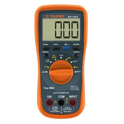 [100362] Multimetro profesional con RMS verdadero y auto rango Deluxe