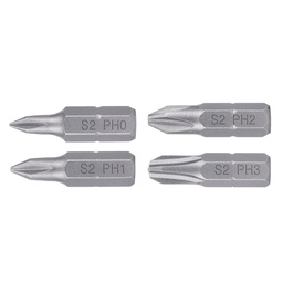 [100503] Estuche con 7 puntas de cruz combinadas largo 1', Expert