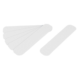 [101447] Tarjeta 6 tiras 23cm antiderrapantes trans. 50mm area humeda
