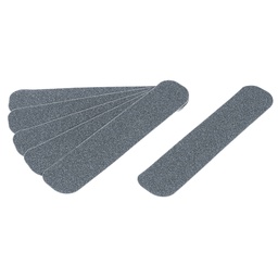 [101775] Tarjeta 6 tiras 23cm antiderrapantes grises 50mm area humeda