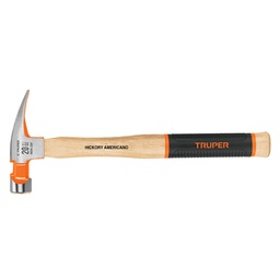 [16663] Martillo pulido 20 oz uña recta, boca fresada, Truper Grip