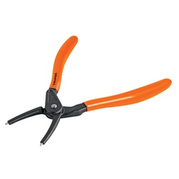 [17361] Pinza punta recta 7' para cerrar anillos, mango de PVC