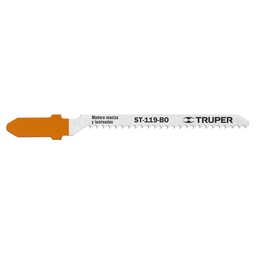 [18131] Blister con 5 seguetas 12 DPP zanco 'T' corte curvo madera
