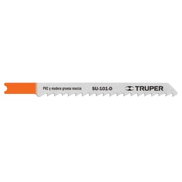 [18136] Blister con 5 seguetas 6 DPP zanco 'U' corte recto madera