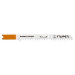 [18137] Blister con 5 seguetas 8 DPP zanco 'U' corte recto madera