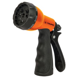 [18482] Pistola para riego de 8 funciones plastica con recubrimiento