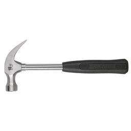 [22270] Martillo pulido, 16 oz, uña curva, mango tubular, Pretul