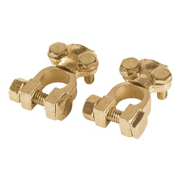 [23042] Blister 2 terminales laton poste superior p/bateria, Pretul