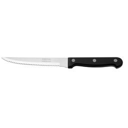 [23092] Cuchillo con sierra para asado 5' mango de plastico, Pretul