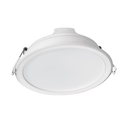[25088] Luminario LED empotrable 12 W redondo, luz de dia, Basic