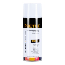 [27171] Pintura en aerosol, blanco brillante, 400ml, Pretul