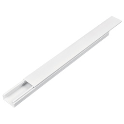 [46284] Canaleta de 1 via 10 x 20 mm, con adhesivo, Volteck