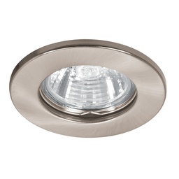 [46614] Luminario redondo satin spot fijo, lampara no incluida