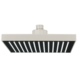 [46743] Regadera cuadrada ABS 8' acabado satin sin brazo, Foset