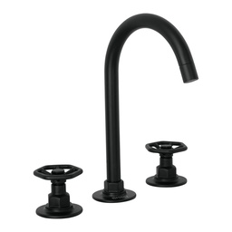 [46761] Mezcladora p/lavabo,taladros separados,redondos,negro,Tubig