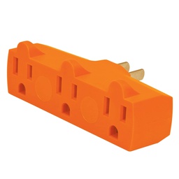 [46805] Multicontacto triple aterrizado, tipo 'Y',reforzado, Volteck