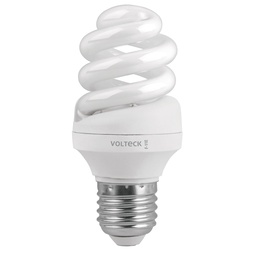 [46847] Lampara espiral T3 11 W luz de dia en blister, Volteck