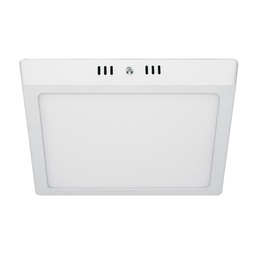 [47444] Luminario LED tipo plafon 18 W, cuadrado, luz de dia, blanco