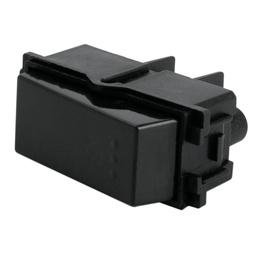 [47609] Interruptor para timbre, linea Italiana, color negro